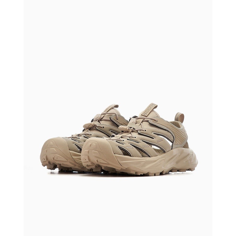 Hoka Hopara Unisex Mens 8.5 / Women's 9.5 Walking Sandals Shoes Oxford Tan NEW - Picture 5 of 9
